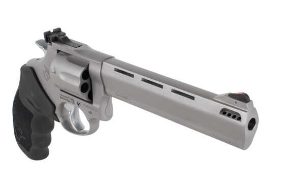 Taurus Tracker 357 magnum revolver features a ported barrel